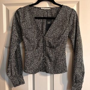 Long sleeve blouse